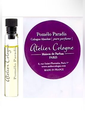 NEW Atelier Cologne Pomelo Paradis E D P With Postcard
